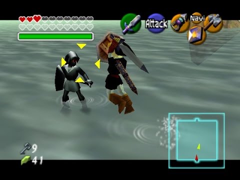 Cool Gaming Tip #1: How to defeat Shadow Link (N64) without Items or taking Damage!
