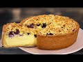 You Can Do It In 5 Minutes Ideal For Tea The Simplest Berry Pie