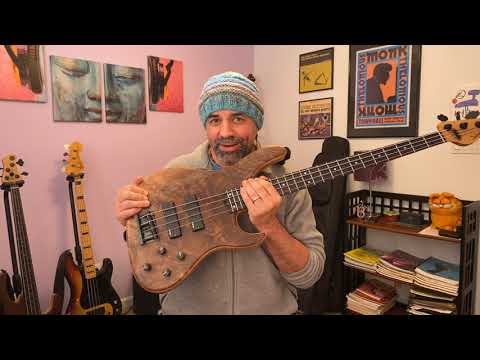 Sadowsky Masterbuilt 2021 LTD 4 String 24-Fret Modern Bass (04/030 worldwide) Natural Transparent High Polish image 11
