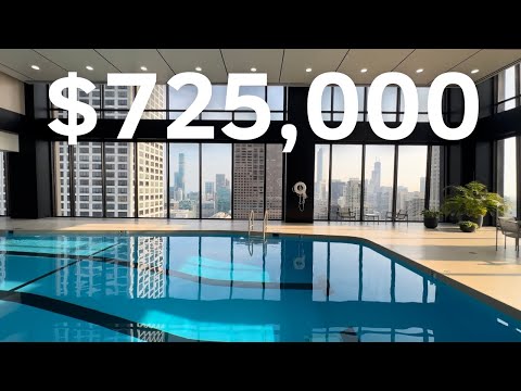 Inside the highest indoor pool in the world | John Hancock condo tour