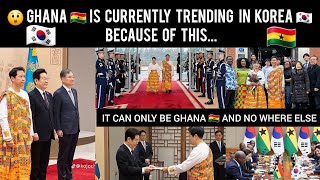 😲 Ghana 🇬🇭 Is Once Again Trending In Korea 🇰🇷 Because Of This...