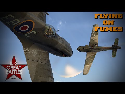 Il-2 Great Battles | Spitfire Mk.XIV No.41 Sqn RAF | #3 - Flying on Fumes!