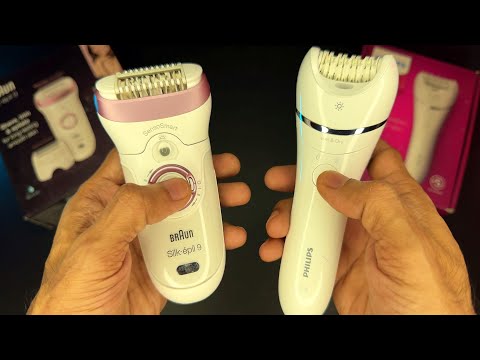 Philips vs Braun Cordless Epilator - Hair Removal Test