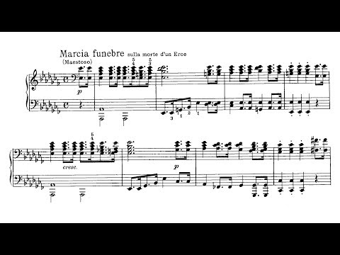 L. van Beethoven: Marcia funebre sulla morte d’un Eroe (audio + sheet music) [Thurzó]