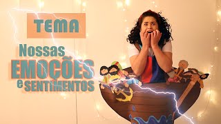 Nossas emoções e sentimentos - JESUS ACALMA A TEMPESTADE (Culto infantil ONLINE)