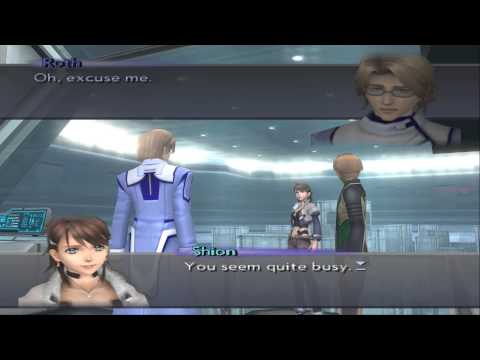 Xenosaga III HD Cutscene 051 - Roth Mantel and Shion (CAT Testing Ground) - JAPANESE - REGULAR MODE