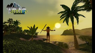 Vantage: Primitive Survival Game - We Have Fire!!!