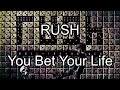 RUSH - You Bet Your Life (Lyric Video)