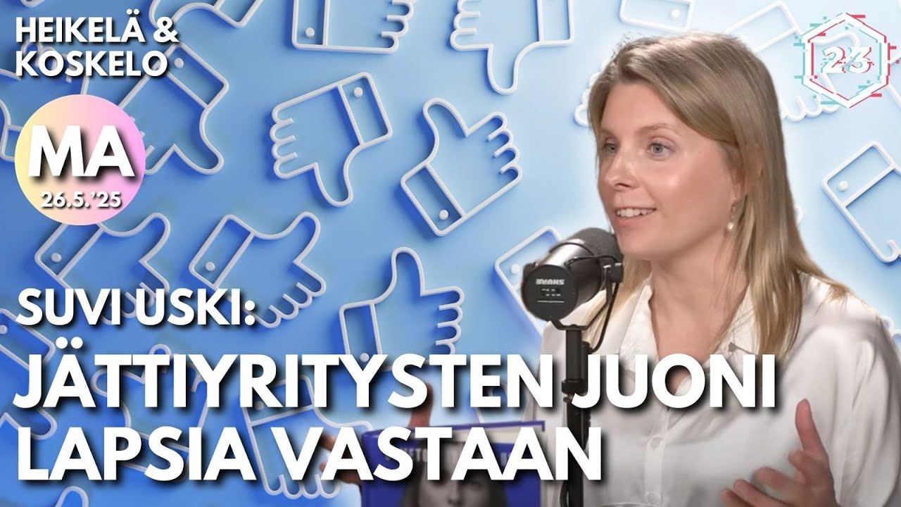 Somejättien juoni: ohjelmoidut lapset - Suvi Uski | Heikelä & Koskelo 23 minuuttia | 1161