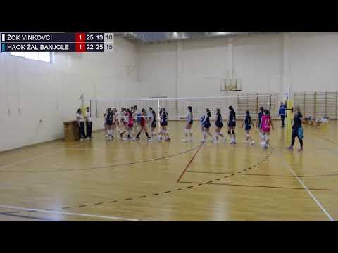 4.4.2025. PH MLAĐE KADETKINJE, GRUPA E, ŽOK VINKOVCI - HAOK ŽAL BANJOLE