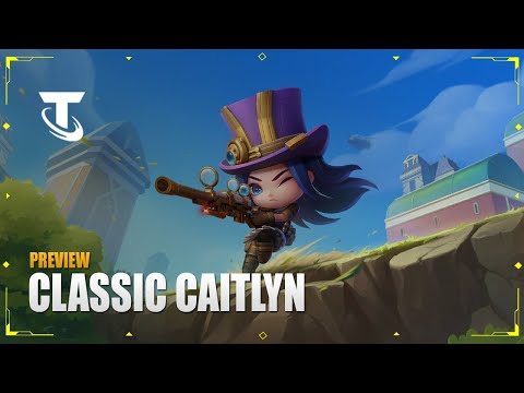 Classic Caitlyn Chibi Preview (Chinese Server) - Teamfight Tactics