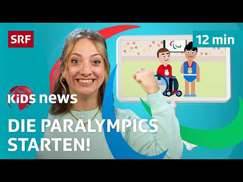 SRF Kids News: Los geht’s mit den 14. Paralympischen Winterspielen | Nachrichten für Kinder