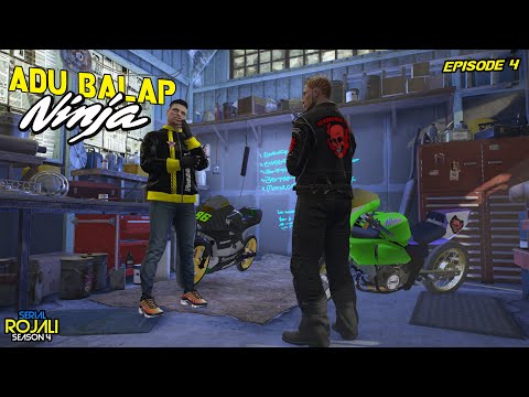 Adu Balap Ninja Tengkorak Merah - Eps4 - Serial Rojali 4
