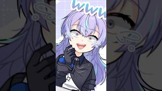 ポムポムプリンを噛む星導ショウ【にじさんじ手描き切り抜き】#shorts