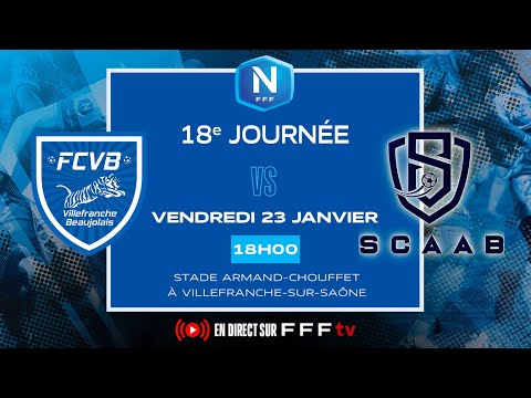 J18 I FC Villefranche B. vs SC Aubagne AB en direct (17H45) I National FFF 2025-2026
