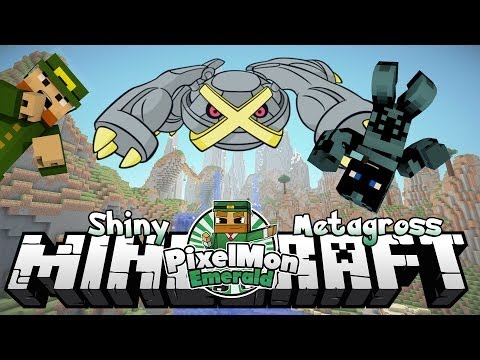 Minecraft Pixelmon Emerald #110 Shiny Metagross