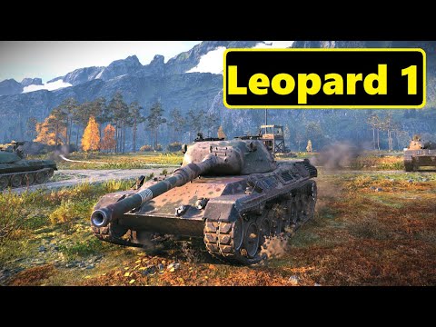 Leopard 1. 1vs5 carry. 11k dmg, 10 kills. World of Tanks Top Replays.
