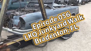 EP056 Junk Yard Cars LKQ U Pull It Junkyard Walkaround Bradenton Fl