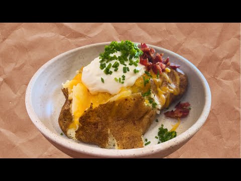 The Best Baked Potatoes Recipe | How to make it Super fluffy