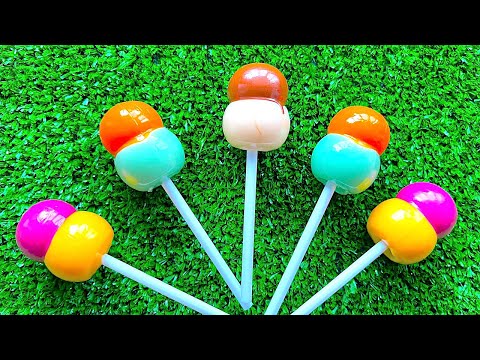 5 Lollipops Unpacking ASMR - Satisfying Video