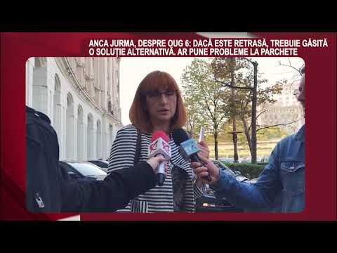 DECLARATIA ZILEI 10 Octombrie - Anca Jurma, despre OUG 6