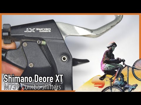 Pt.2 Shimano XT M739 8 speed shifter: Full rebuild clean service