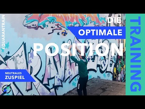 The correct positioning to the ball - passing training part 3