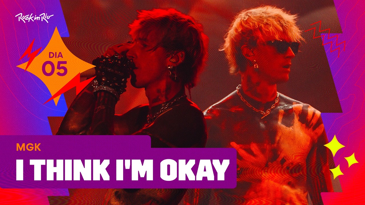 MGK canta I Think I'm OKAY no Rock in Rio | #RockinRioNoMultishow