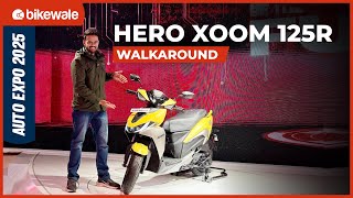 Hero Xoom 125 Walkaround | All Details About the TVS Ntorq 125 Rival | BikeWale