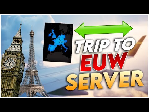 Adrian discovers  the EUW server