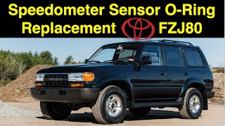 Speedometer Sensor O-Ring Replacement (FZJ80 Land Cruiser)