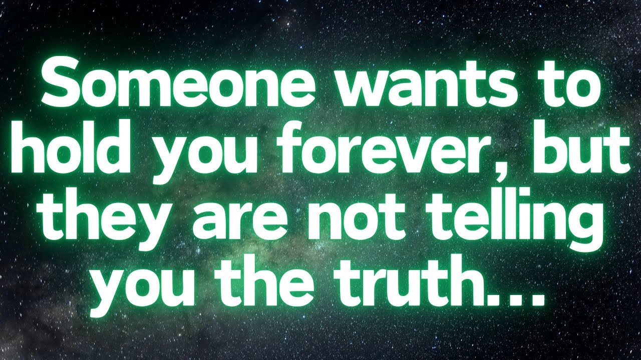 Someone wants to keep you forever, but they're lying to you...|God Message|Angel Message