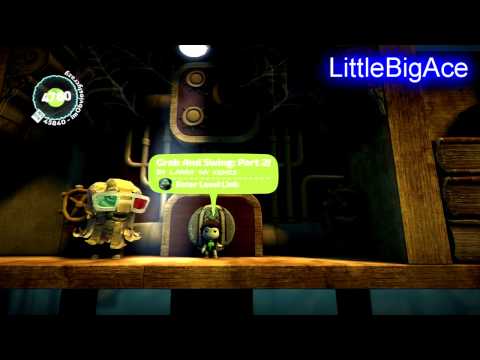 LBP2 100% Walkthrough - World 1 - Grab and Swing