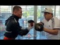 CANELO THROWING COMBOS LIKE A MACHINE GUN TRAINING FOR DANIEL JACOBS! THROWS OVER 40 PUNCHES!