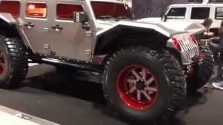 Fab Four The Legend Chopped Custom Jeep JK Tank Edition WideBody on 50 Inch tires