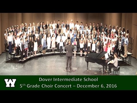 DIS 5th Grade Choir 12.6.16