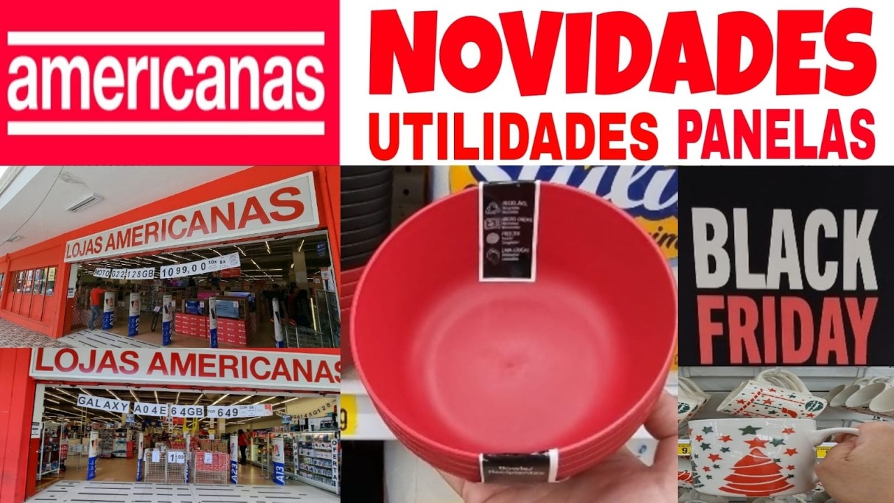 LOJAS AMERICANAS - ACHADOS EM OFERTAS pro LAR - PROMOÇÃO UTILIDADES PANELAS E descontos AMERICANAS