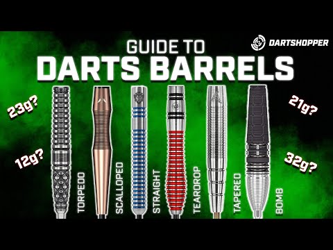 Beginner’s Guide to Dart Barrels: The Right Dart for You!? 🎯 | Brass vs Tungsten, Grip Tips & More!