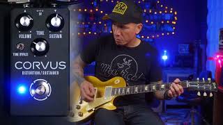 Video thumbnail for Aion FX Corvus Distortion/Sustainer | EHX Big Muff Pi Clone Kit by R.J. Ronquillo