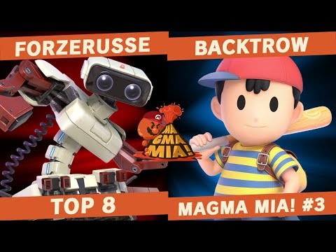 Forzerusse (Rob) vs Backtrow (Ness) - Top 8 - MAGMA MIA! #3