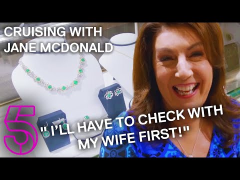 Jane McDonald Goes Jewellery Shopping | Cruising With Jane McDonald | Channel 5