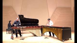 マリンバ デュオ(2重奏) Marimba Duo + Piano ”ジョリーカバレロ” Jolly Caballeroi - 吉川雅夫 & 佐々木達夫