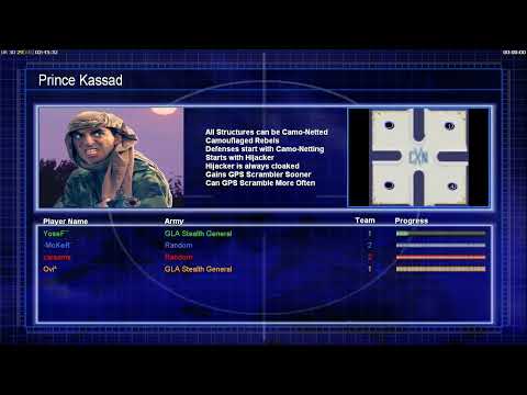 2v2 Cxn With - Ovi^- C&C Generals Zero Hour