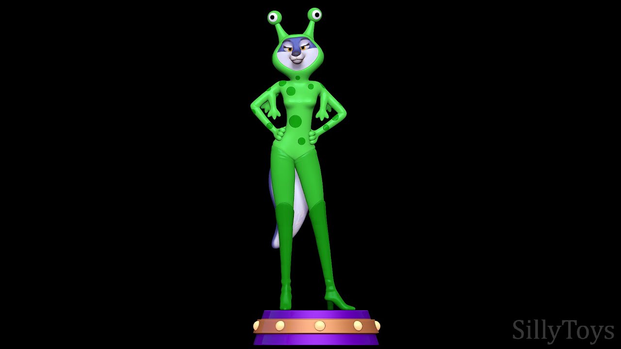 Porsha Crystal two versions - Sing 2 3D Print Model