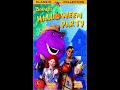 Barney S Halloween Party 1998 VHS My Other Copy With ActiMates Audio