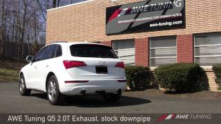 AWE Tuning Q5 2.0T Exhaust with Stock Downpipe