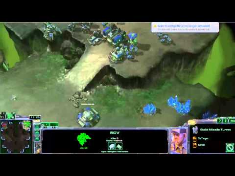 Sc2 ( Heart of The Swarm) Bronze Leauge Terran Vs. Zerg