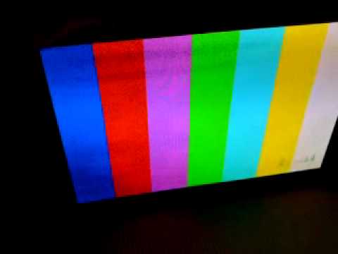 LG Plasma 42V7 internal test patterns