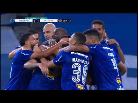 GOL DE PLACA!!! Rafael Sóbis Marca GOLAÇO do MEIO CAMPO | CRUZEIRO 4 X 1 BRASIL DE PELOTAS
