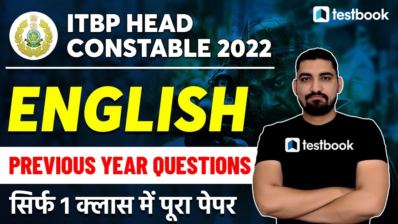 Watch video ITBP Head Constable English Previous Year Questions | ITBP Head Constable English By Vijay Dhamu Sir Now ITBP Head Constable English Previous Year Questions | ITBP Head Constable English By Vijay Dhamu Sir